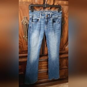 American Eagle Outfitters - 360° Super Stretch Boot-Cut Denim Jeans - 0